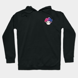 Bisexual Pride Mushroom Hoodie